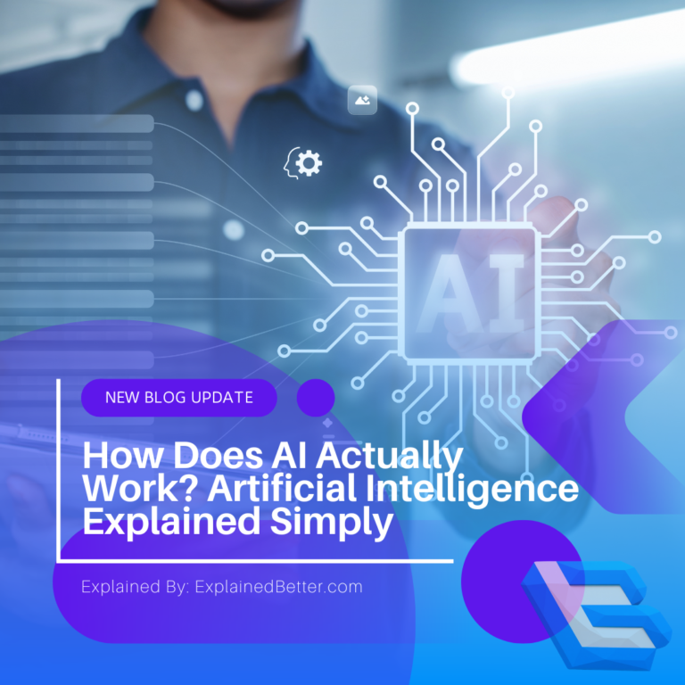 How Does AI Actually Work? Artificial Intelligence Explained Simply