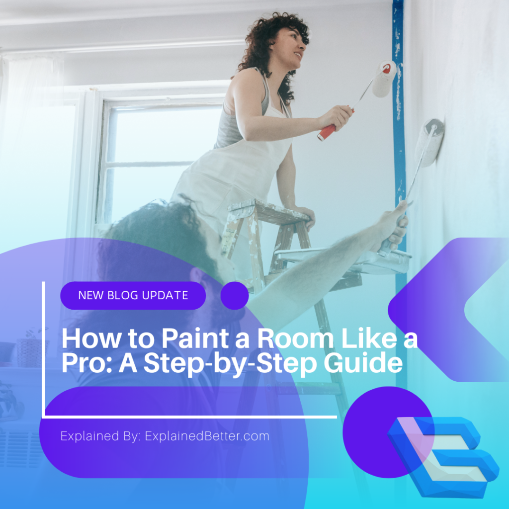 how to paint a room